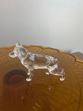 Signed Swarovski German Shepherd